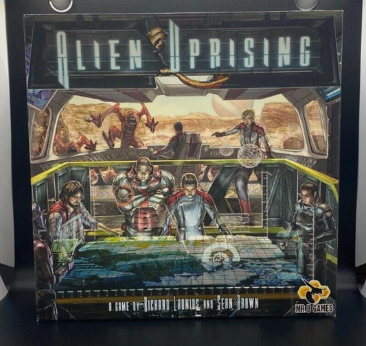 Alien Uprising A Board Game By Mr B Games Complete Free Shipping