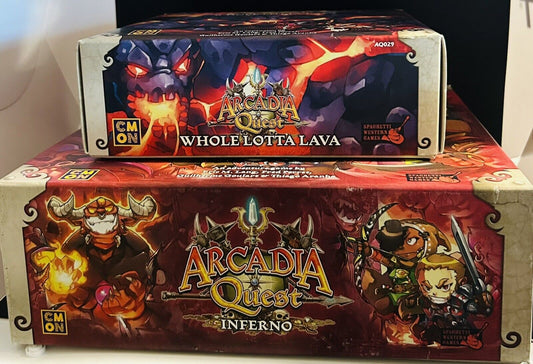 Arcadia Quest Inferno + Whole Lotta Lava Expansion Unpunched