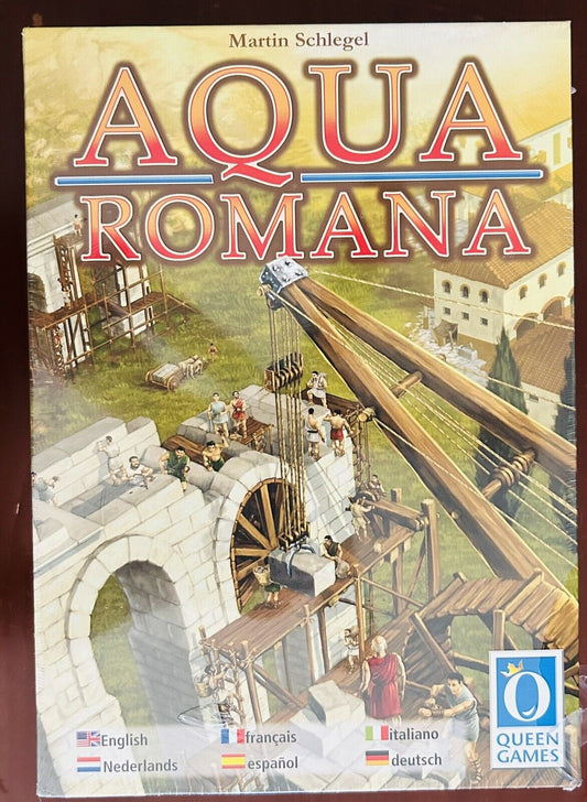 AQUA ROMANA 2006 Strategy Board Game Sealed Free Shipping